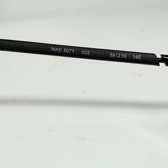 Nike 6071 Eyeglasses Titanium Black 003 59-16-145 FRAMES ONLY H19165 - Picture 5 of 7